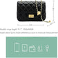 Black Quilted Heart Chain mini Shoulder Bag – Elegant Faux Leather Crossbody for Everyday Chic - Y-140