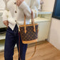 Designer-Inspired Bucket Bag – Premium Faux Leather Crossbody & Handbag - 6013