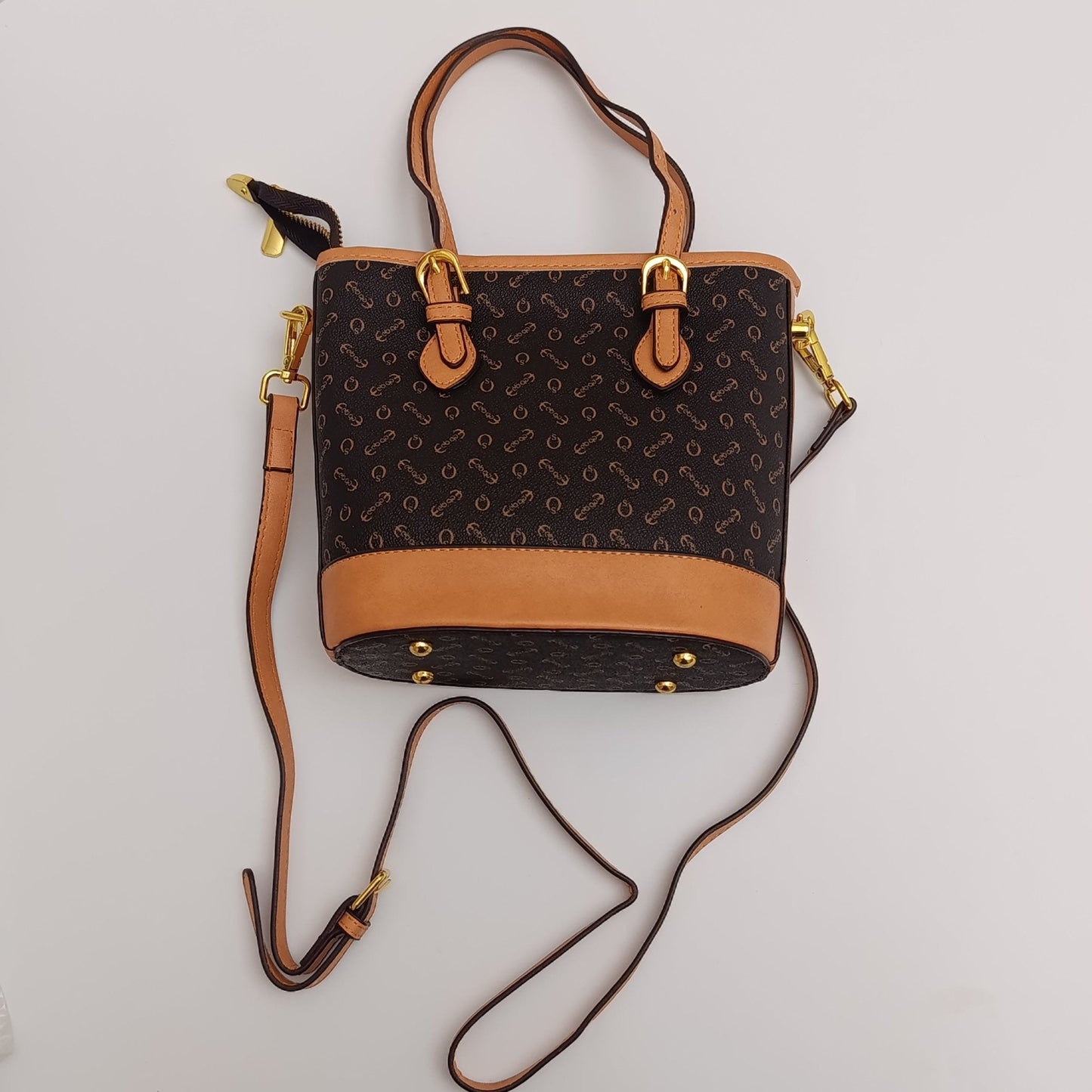 Designer-Inspired Bucket Bag – Premium Faux Leather Crossbody & Handbag - 6013