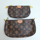 Designer-Inspired Monogram Multi-Pouch Bag Set – #1622