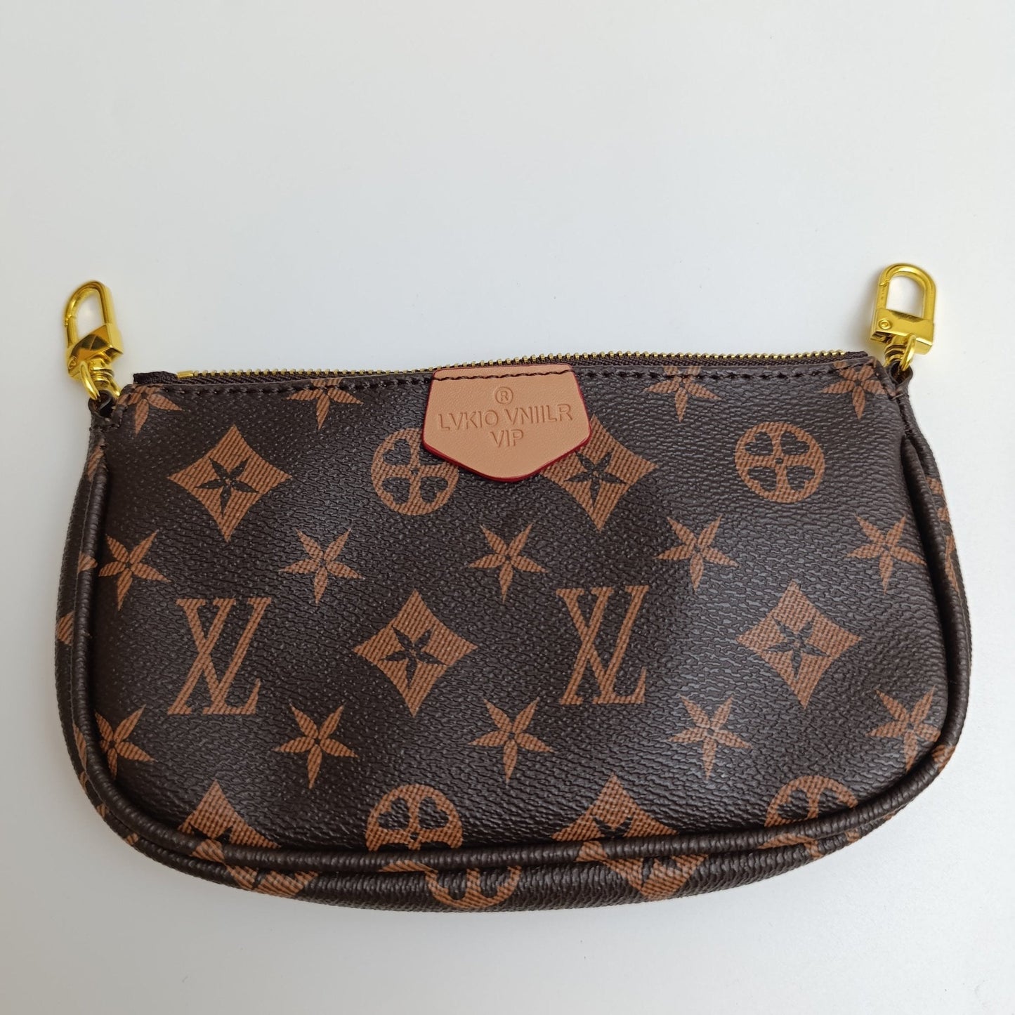 Designer-Inspired Monogram Multi-Pouch Bag Set – #1622