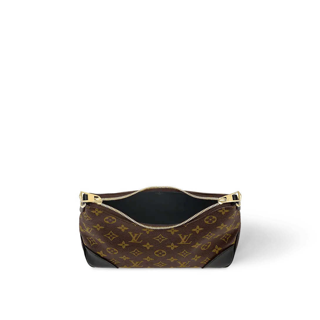 Designer-Inspired Monogram Shoulder Bag with Chain Strap – #1686