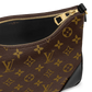 Designer-Inspired Monogram Shoulder Bag with Chain Strap – #1686