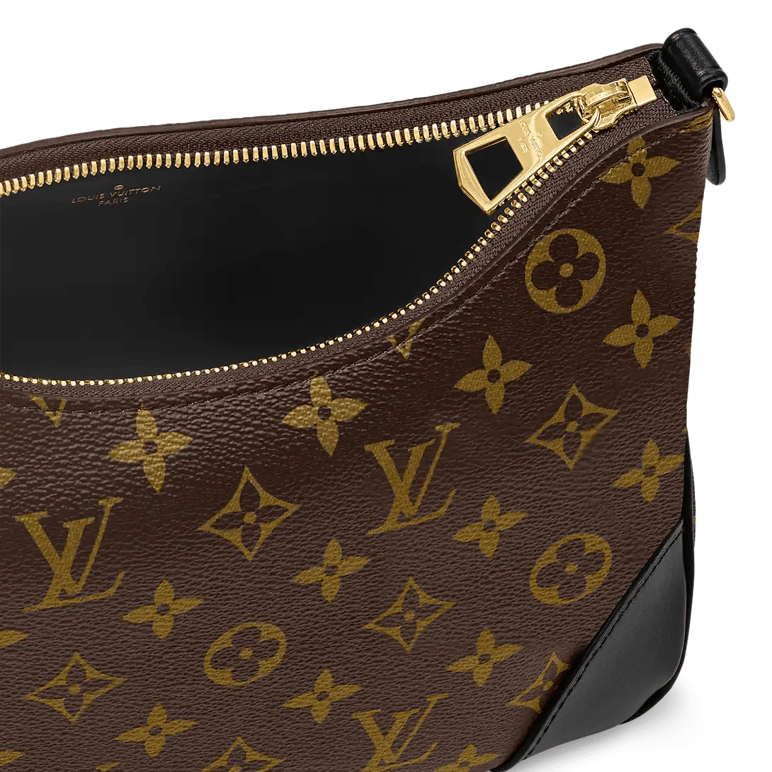 Designer-Inspired Monogram Shoulder Bag with Chain Strap – #1686
