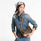Designer-Inspired Monogram Shoulder Bag with Chain Strap – #1686