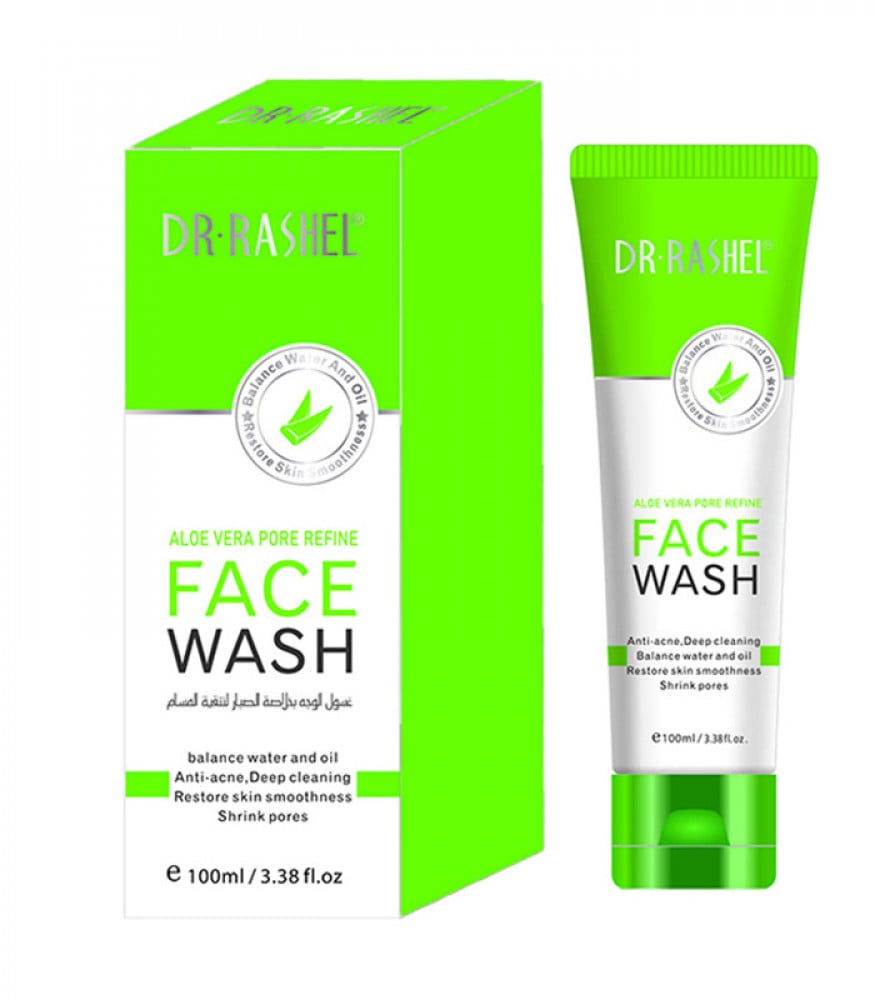 DR.RASHEL Aloe Vera Pore Refine Face Wash 100g – Soothe & Minimize Pores