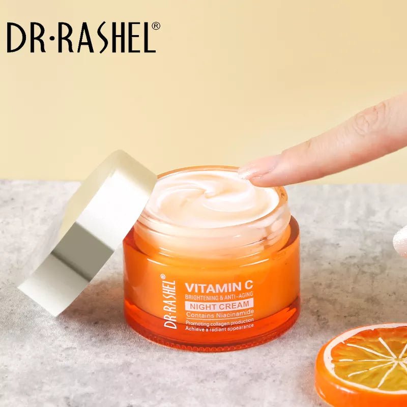 DR.RASHEL Vitamin C Anti-Aging Night Cream | Rejuvenate & Restore Skin