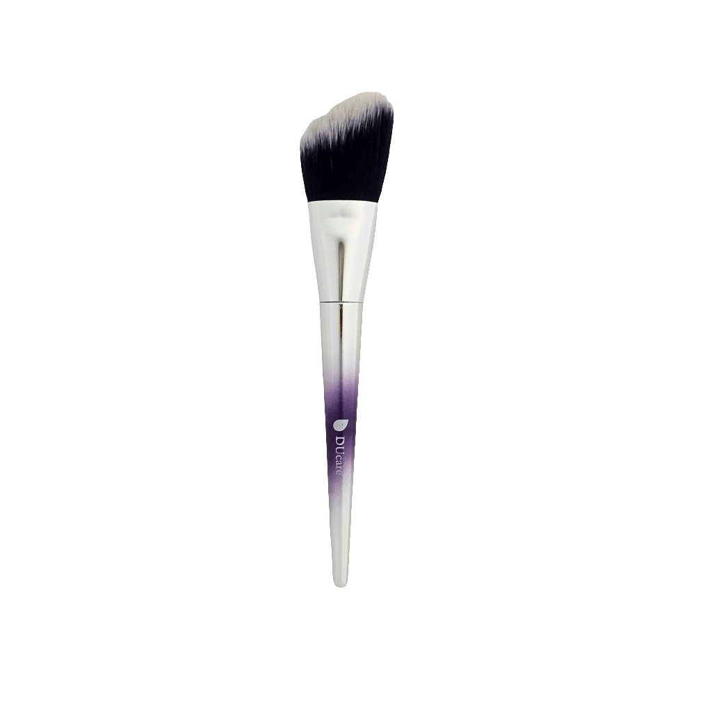 DUcare Angled Gradient Handle Powder/Contour Brush – Precision Contouring & Blending
