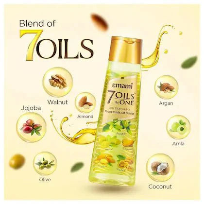 Emami 7 Oils in One Non-Sticky Hair Oil  | Lotshop.pk