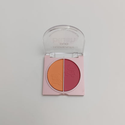 Huda Beauty Duo Blush – High Pigment, Long-Lasting & Soft Powder Finish