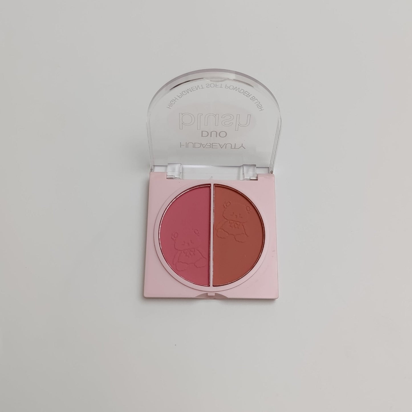 Huda Beauty Duo Blush – High Pigment, Long-Lasting & Soft Powder Finish