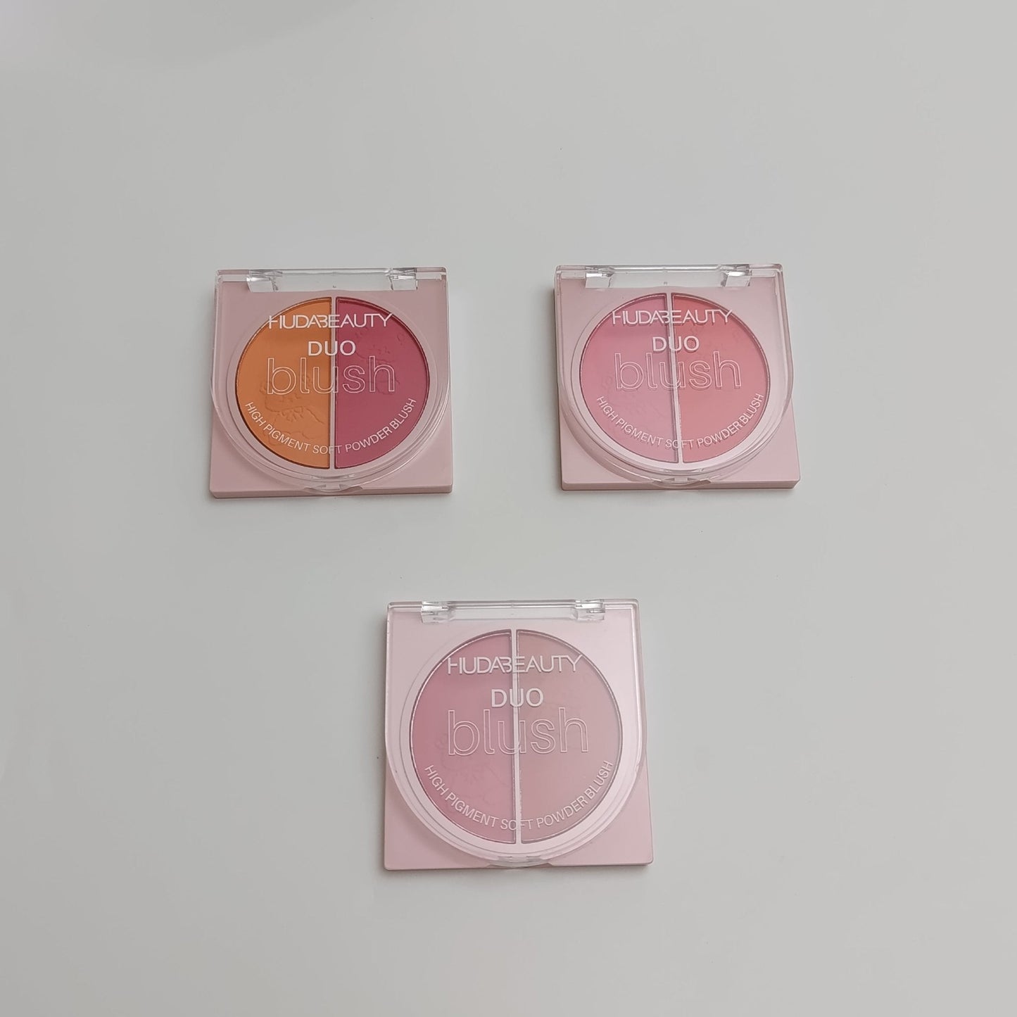 Huda Beauty Duo Blush – High Pigment, Long-Lasting & Soft Powder Finish