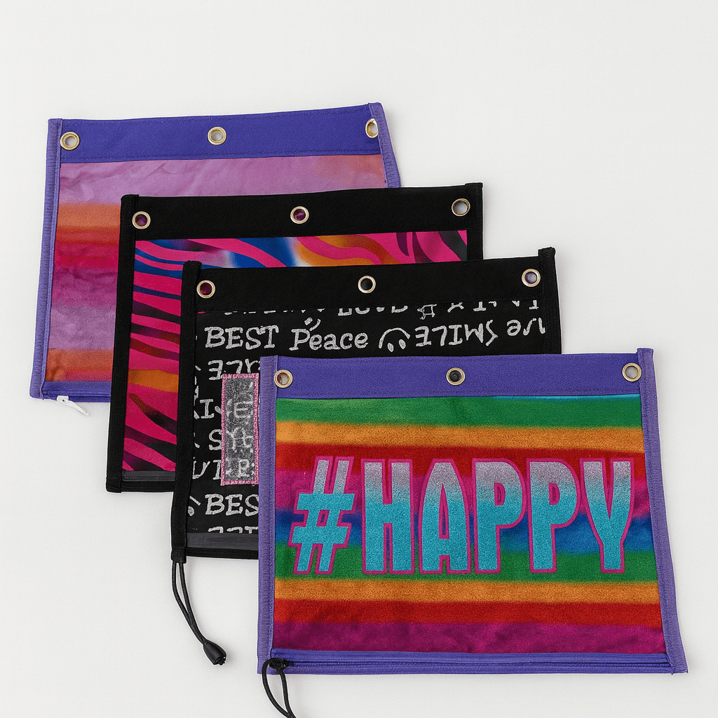 Jot 3 Ring Binder Pencil Pouch – Durable, Convenient, and Stylish Storage Pouch