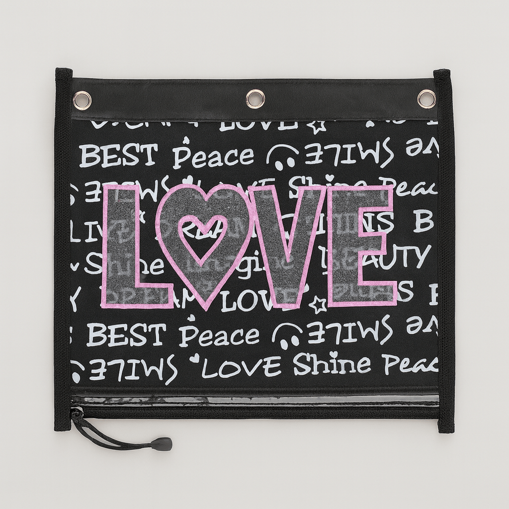 Jot 3 Ring Binder Pencil Pouch – Durable, Convenient, and Stylish Storage Pouch