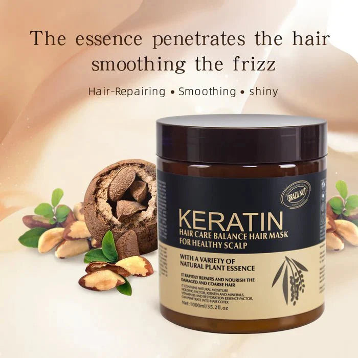 Keratin Hair Care Balance Mask And Treatment for Healthy Scalp - 1000 ml