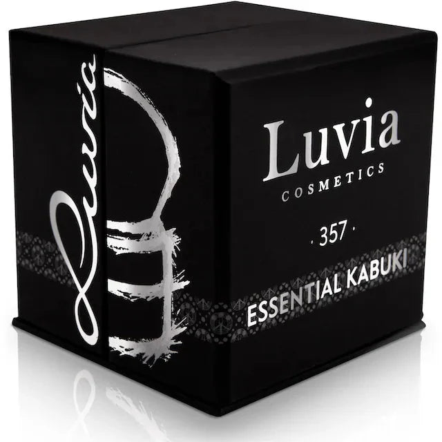 Luvia Essential Kabuki – Premium Face Brush for Foundation, Blush & Body Powder