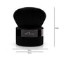 Luvia Essential Kabuki – Premium Face Brush for Foundation, Blush & Body Powder