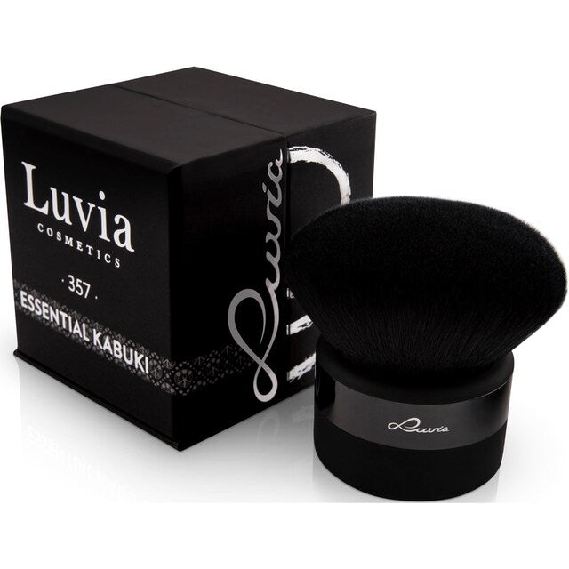 Luvia Essential Kabuki – Premium Face Brush for Foundation, Blush & Body Powder