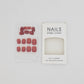 NAILS Do-It-Yourself 24 Pcs Natural, Delicate & Comfortable Nail Set
