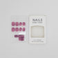 NAILS Do-It-Yourself 24 Pcs Natural, Delicate & Comfortable Nail Set