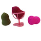 🌟 Pheaya Beauty Makeup Sponge Set – 3 Foundation Puffs with Holder 💄✨