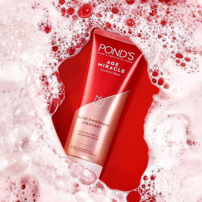 PONDS Age Miracle Face Wash 100g – Revitalize & Renew Your Skin