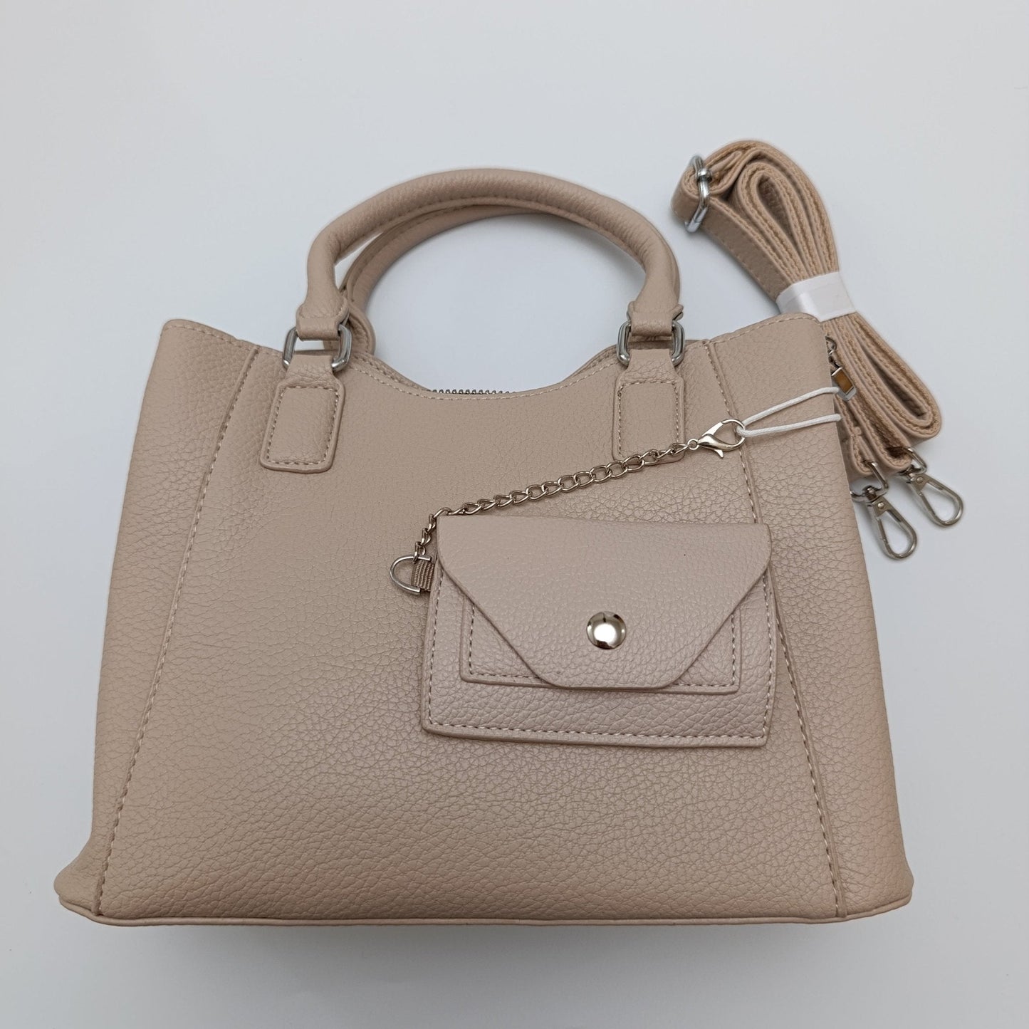 Premium Multi-Compartment Handbag for Women – Elegant Design, Adjustable Strap - 8523
