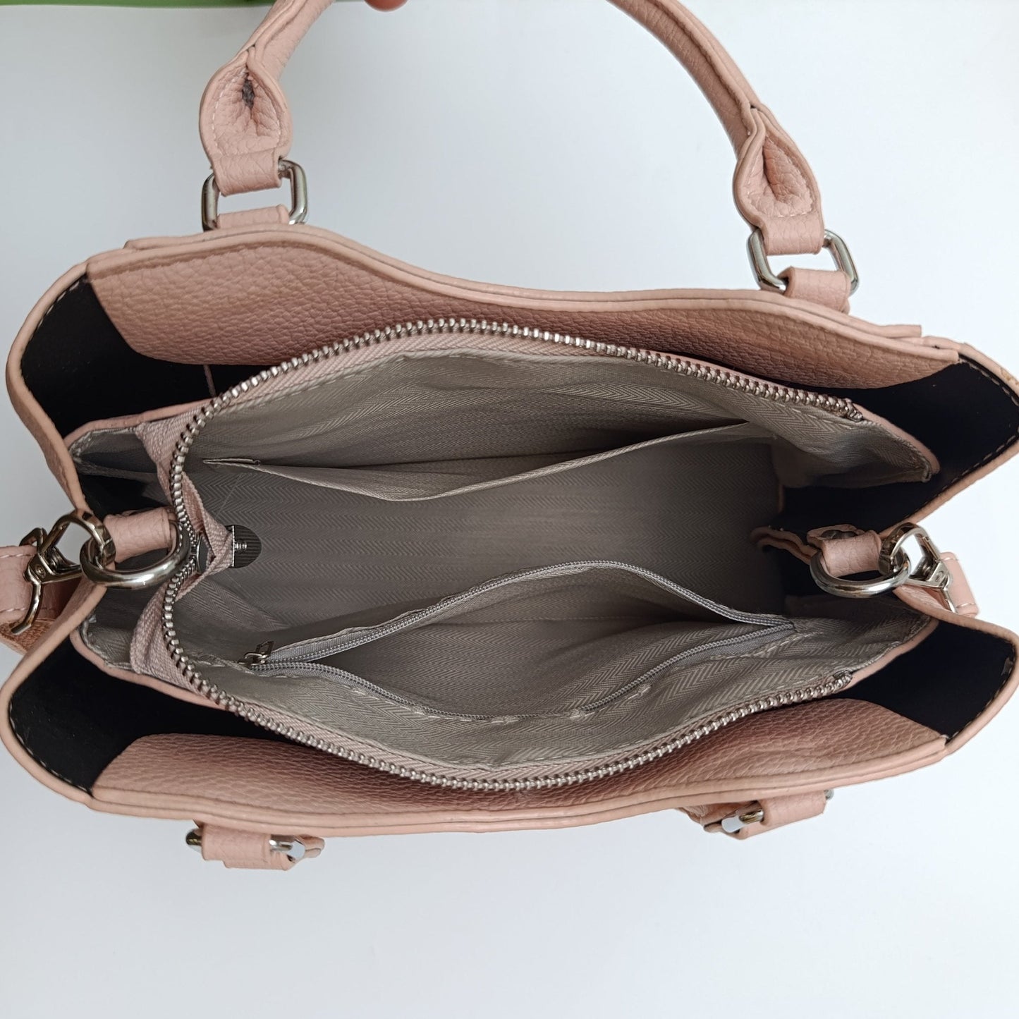 Premium Multi-Compartment Handbag for Women – Elegant Design, Adjustable Strap - 8523