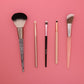 Premium Set of 10 Makeup Brushes with Free Gift - Branded Quality