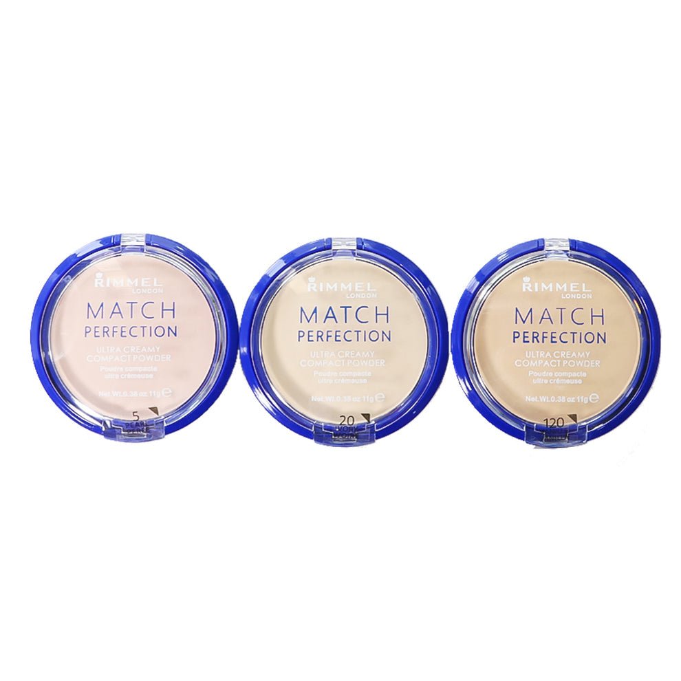 Rimmel Match Perfection Ultra Creamy Compact Powder | Flawless Finish