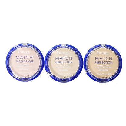 Rimmel Match Perfection Ultra Creamy Compact Powder | Flawless Finish