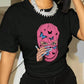 "Effortlessly Cool: Oversized Streetwear Tees for Trendsetting Girls"