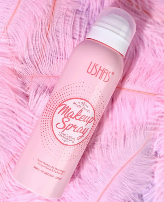 Ushas Photo Finish Makeup Spray – Long-Lasting & Moisturizing Setting Spray