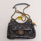 White Quilted Gold Chain Shoulder Bag – Luxury Crossbody Purse - 9001