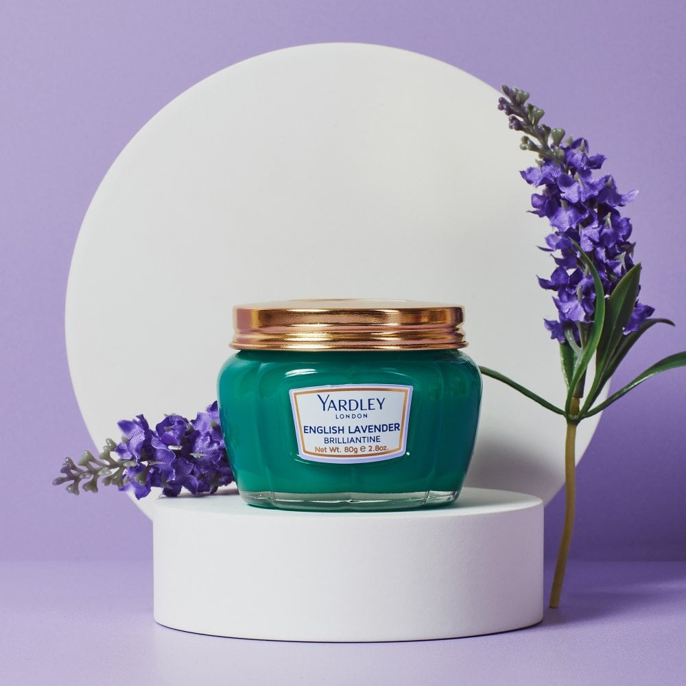 Yardley English Lavender Brilliantine – Classic Hair Grooming