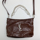 YSL-Inspired Chain Shoulder Bag – Premium Faux Leather, Dual Strap Design - 5646