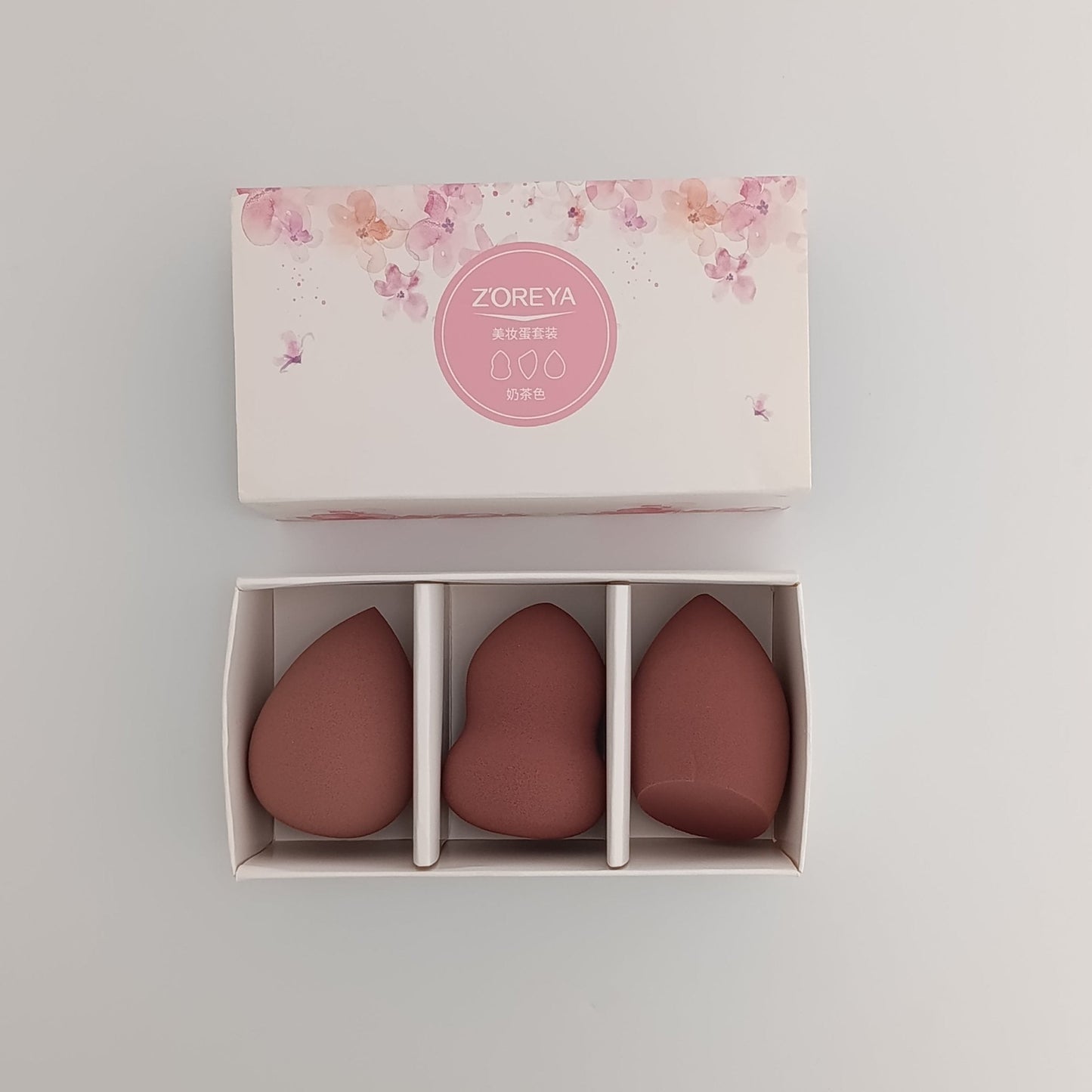ZOREYA 3-Piece Makeup Sponge Set – Premium Beauty Blenders for Flawless Finish | Lotshop.pk