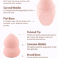 ZOREYA 3-Piece Makeup Sponge Set – Premium Beauty Blenders for Flawless Finish | Lotshop.pk